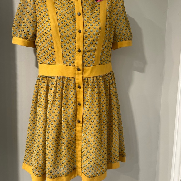 Pink martini mini dress. - Picture 3 of 4